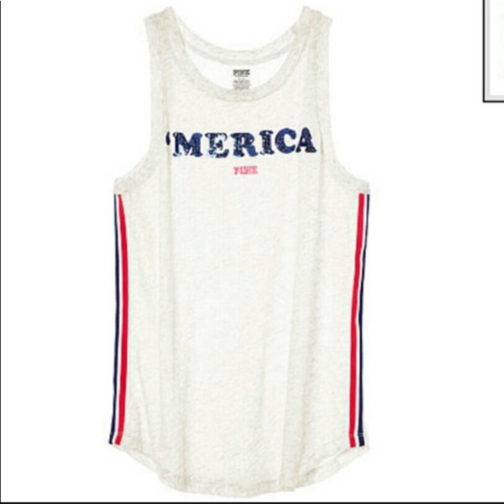 NWT VS Pink ‘Mercia Bling Tank Top